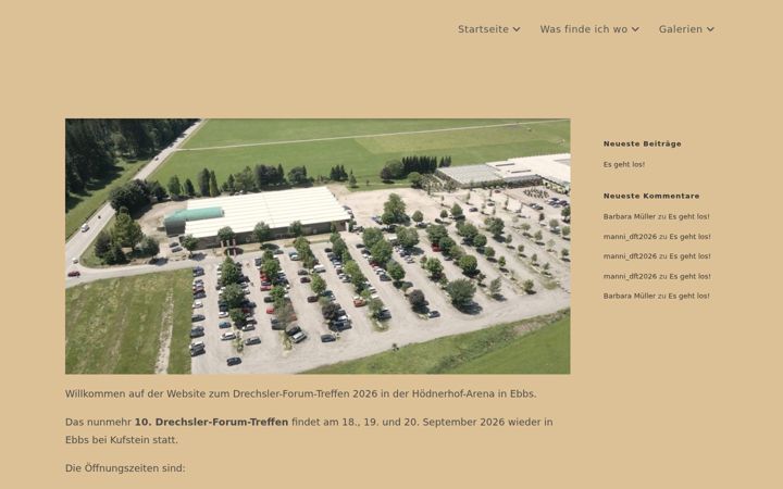Screenshot of dft2026.de