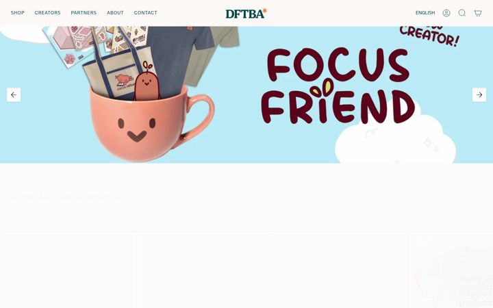 Screenshot of dftba.com
