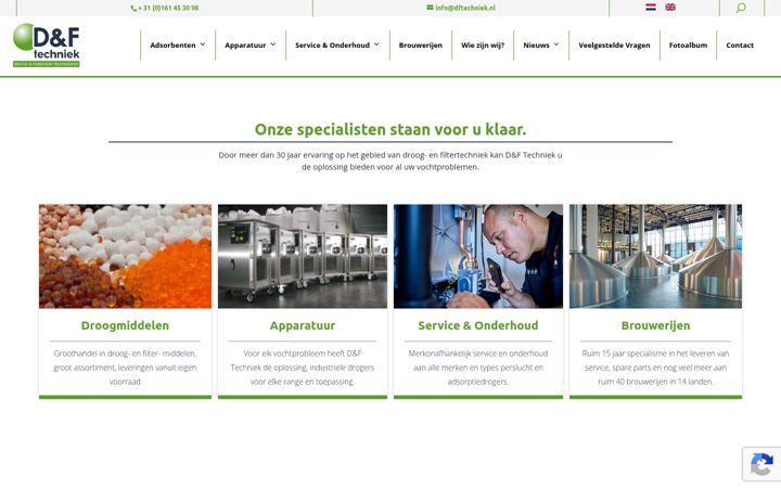 Képernyőkép: dftechniek.nl