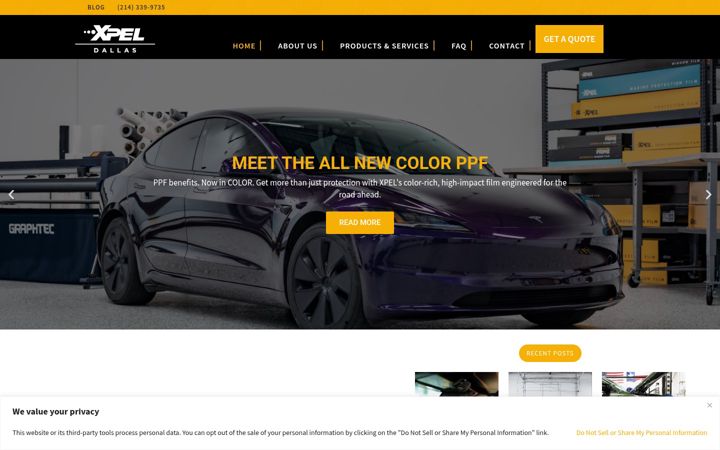 Screenshot of dfwclearbra.com