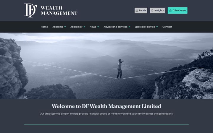 Zrzut ekranu dfwealthmanagement.co.uk