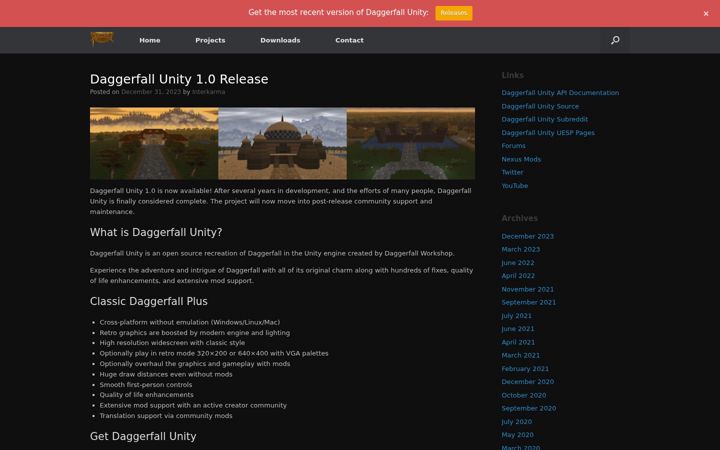 Screenshot von dfworkshop.net