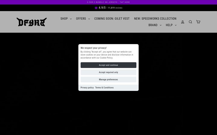 Screenshot of dfyrs.com