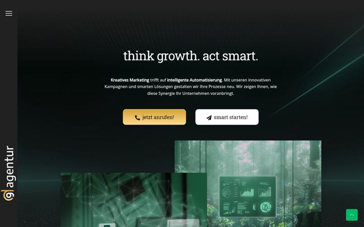 Screenshot of dg-agentur.de