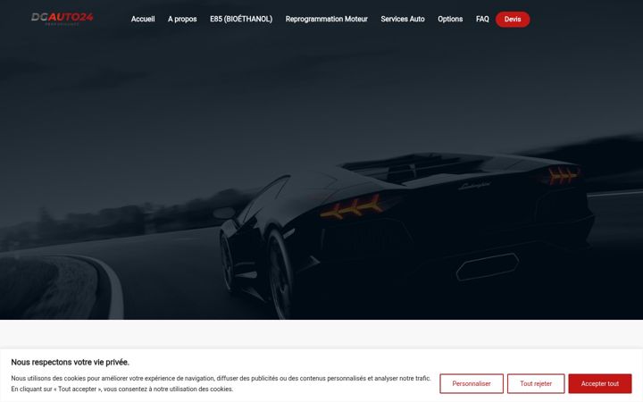 Captura de ecrã de dg-auto.fr