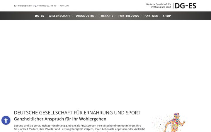 Screenshot of dg-es.de