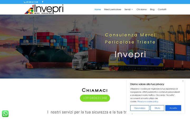 Screenshot of dg-invepri.it