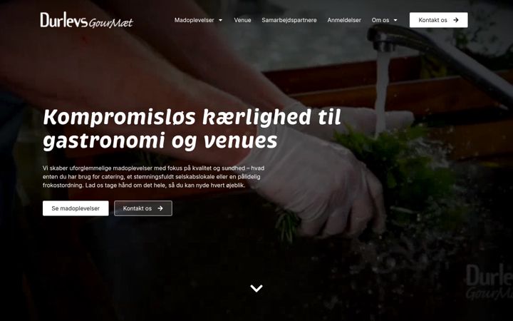 Екранна снимка на dg-mad.dk