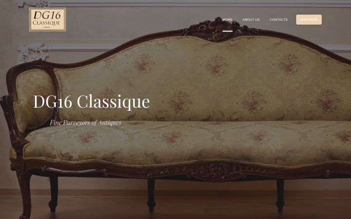 Screenshot of dg16classique.co.uk