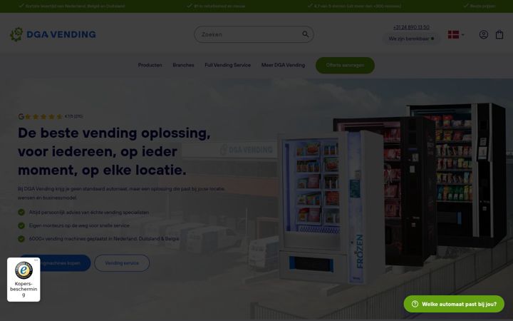 Screenshot of dga-vending.com