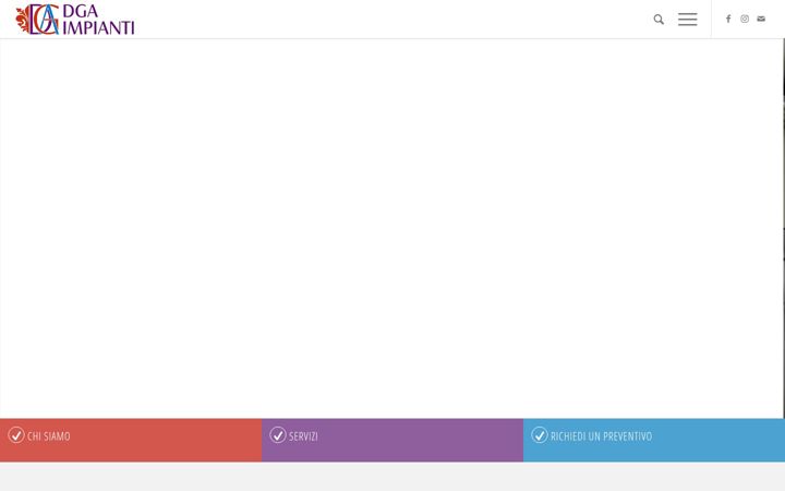Screenshot of dgaimpianti.com