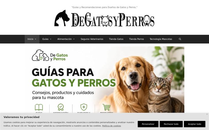 Screenshot of dgatosyperros.com