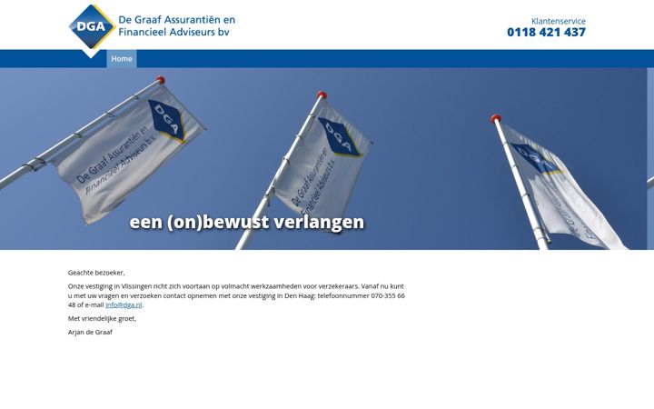 Screenshot of dgavlissingen.nl