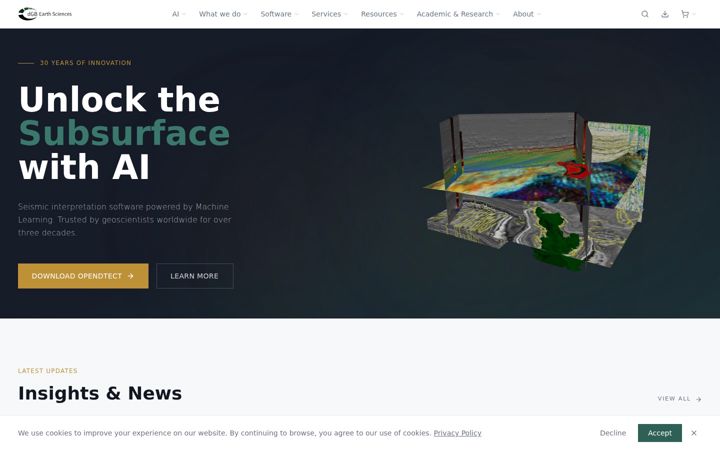 Screenshot of dgbes.com