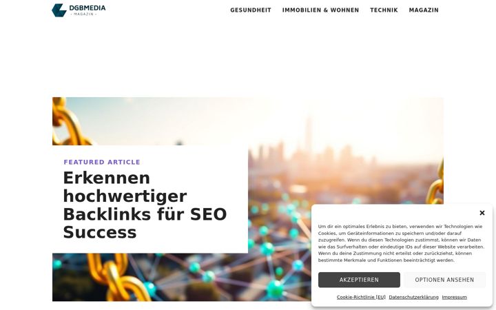Screenshot of dgbmedia.de