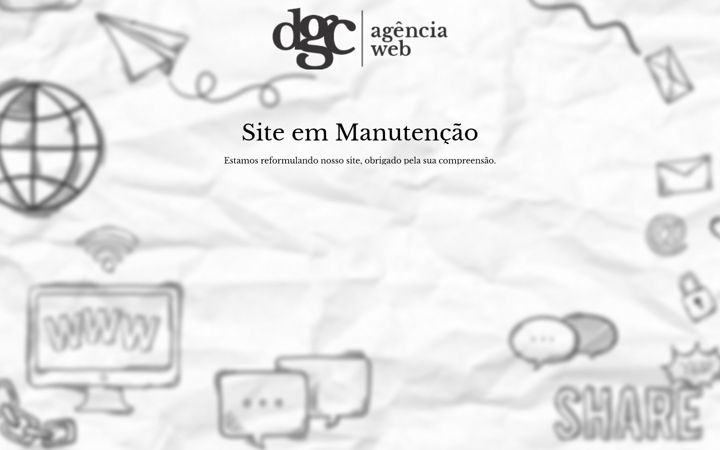 Ekraanipilt saidist dgcagenciaweb.com.br