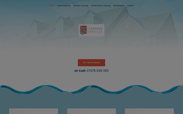 Képernyőkép: dgcleaning.co.uk