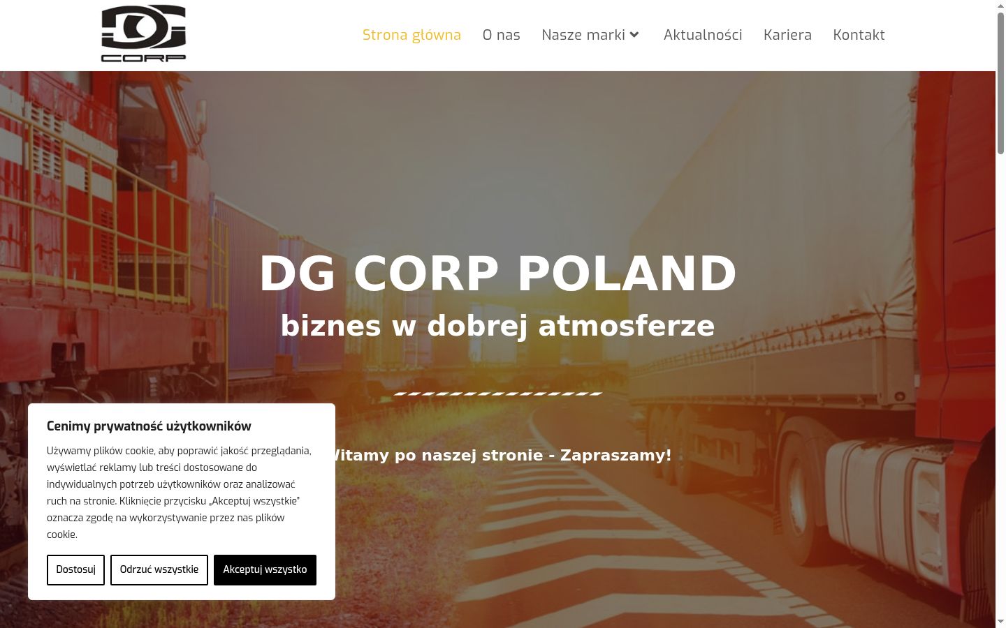 Screenshot tal-banner tal-kunsens muri qabel kwalunkwe interazzjoni