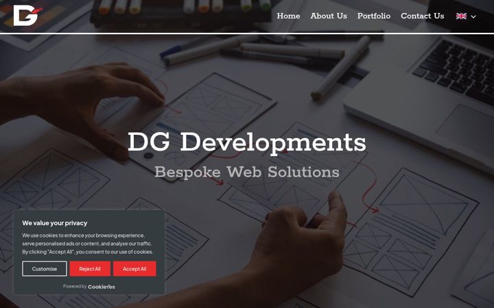 Képernyőkép: dgdev.co.uk