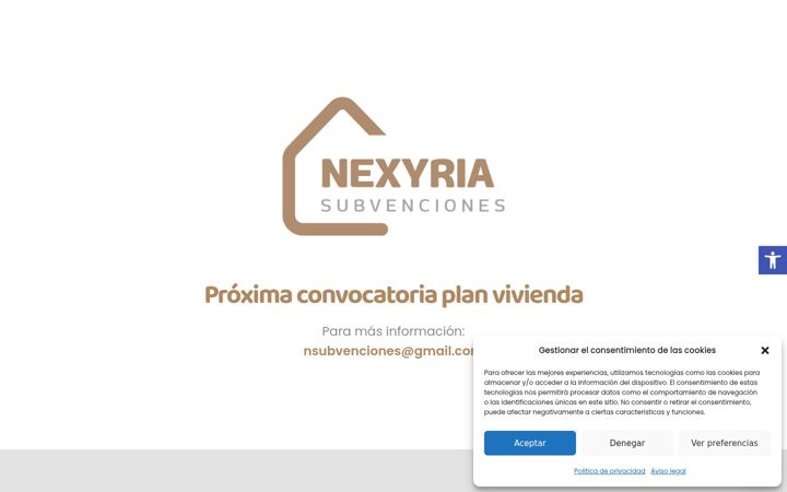 Ekrano kopija dgdsubvenciones.es