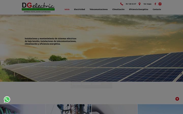 Screenshot of dgelectric.eu