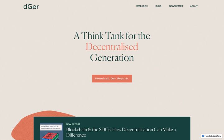 Screenshot of dgen.org