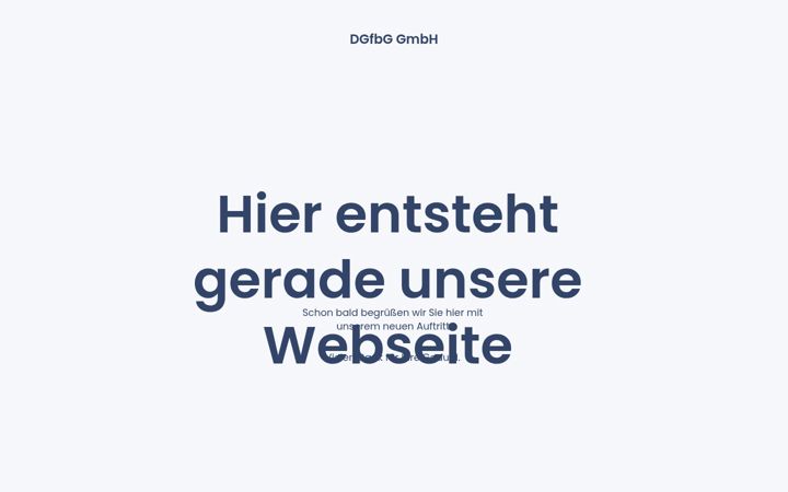 Ekrano kopija dgfbg.de