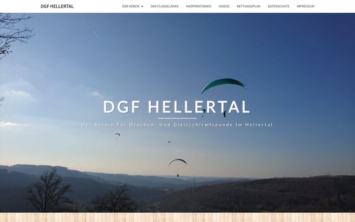 Ekrano kopija dgfhellertal.de