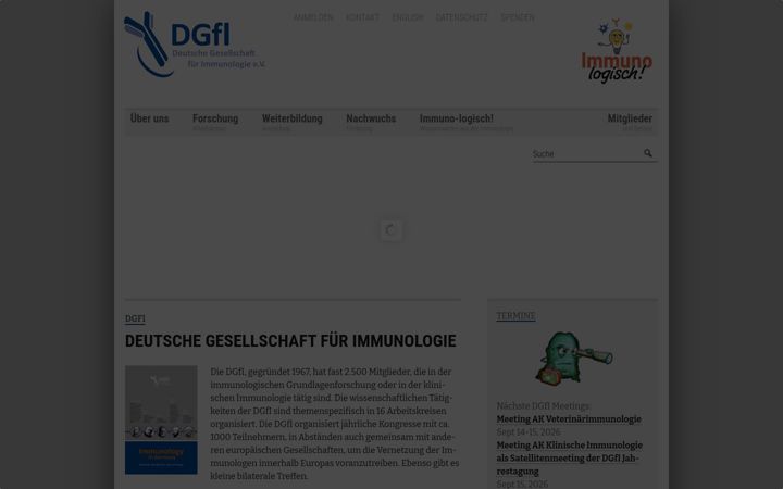 Captură de ecran a dgfi.org