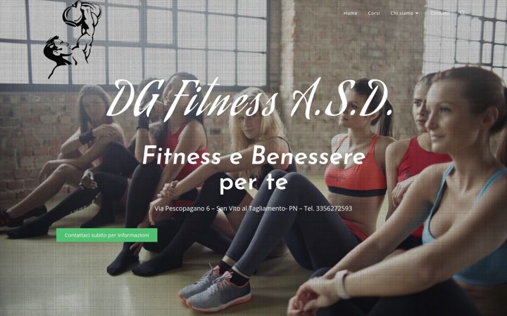 Екранна снимка на dgfitness.it