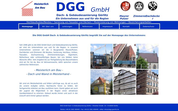 Ekrano kopija dgg-goerlitz.de