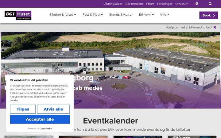 Screenshot of dgihusetvordingborg.dk