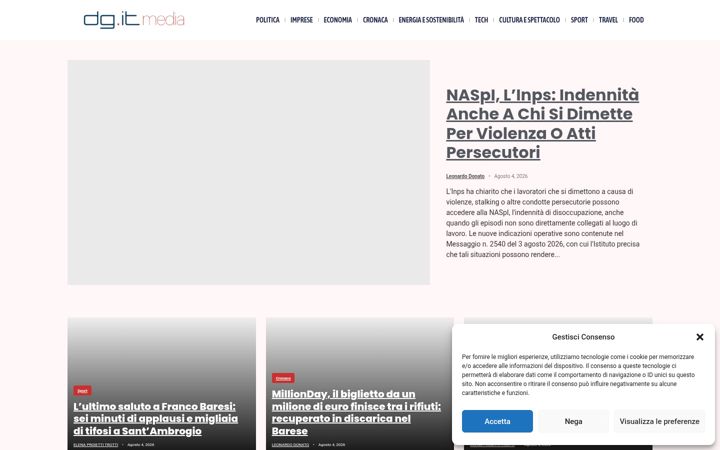 Screenshot of dgitmedia.it