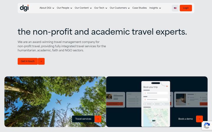 Screenshot του dgitravel.com