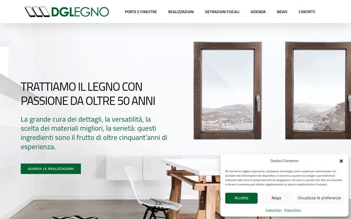 Screenshot of dglegno.it