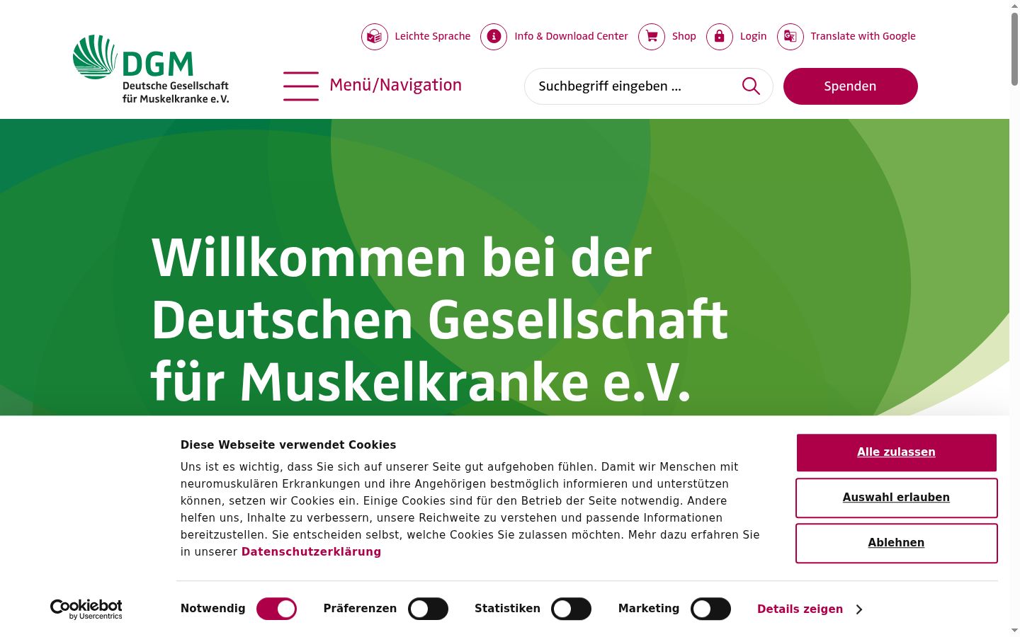 Sutikimo reklamjuostės, rodytos prieš bet kokią sąveiką, ekrano kopija
