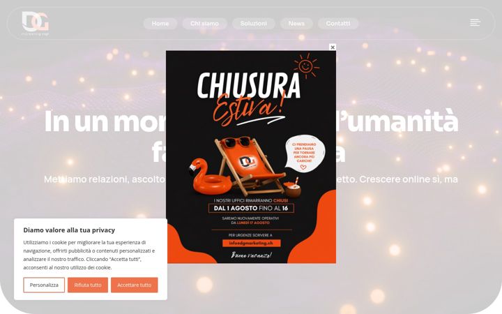 Screenshot of dgmarketing.ch