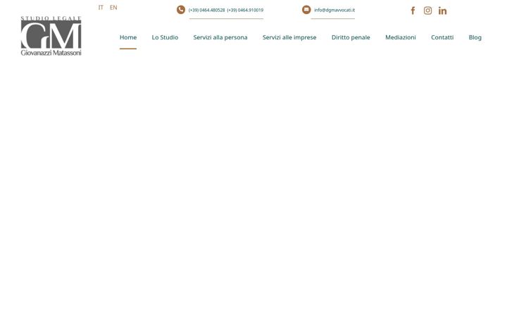 Screenshot of dgmavvocati.it
