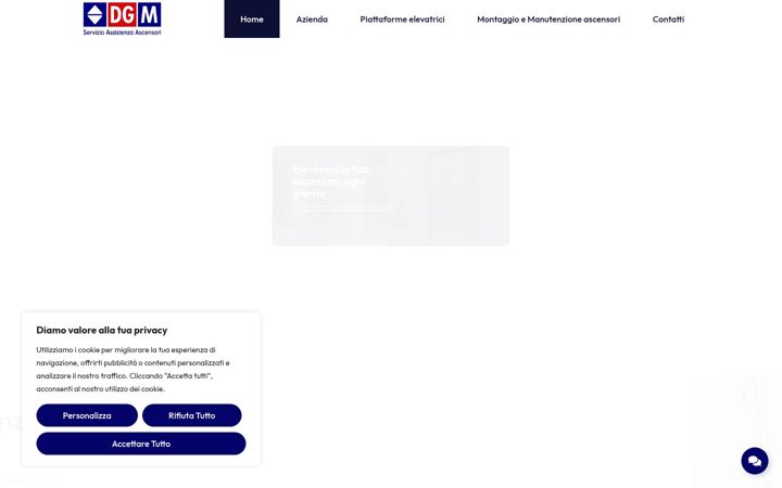 Screenshot van dgmct.net