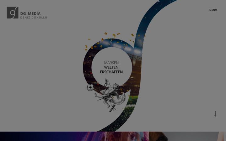 Screenshot of dgmediadesign.de