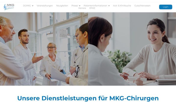 Screenshot ta' dgmkg.de