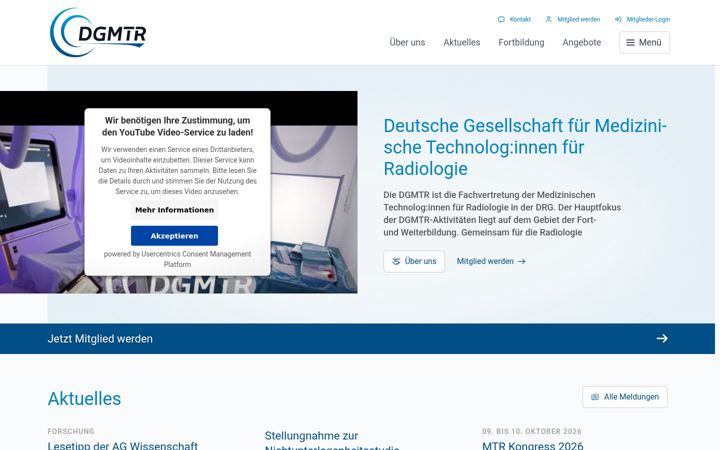 Screenshot of dgmtr.de