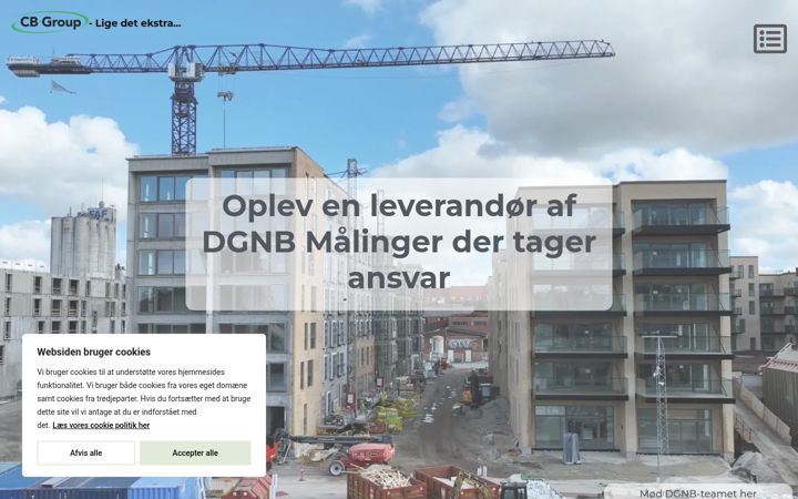 Screenshot of dgnbcertificering.dk