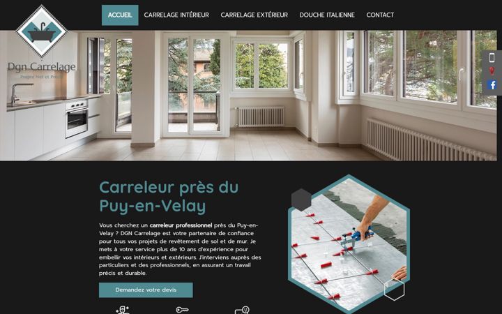 Screenshot of dgncarrelage.fr