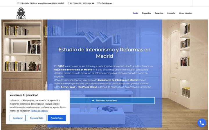 Screenshot of dgos.es
