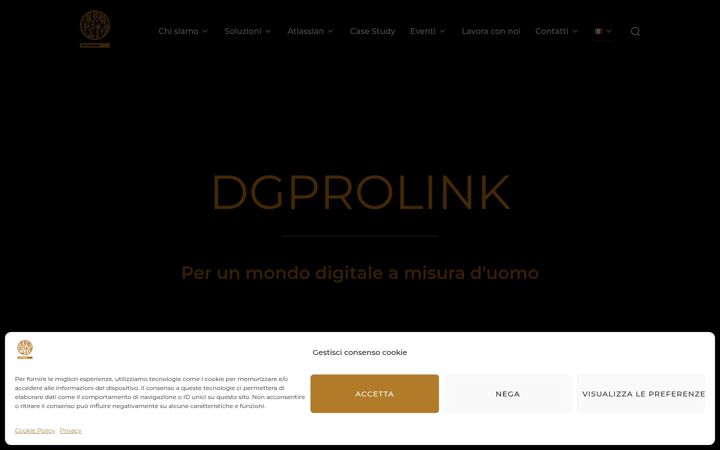 Екранна снимка на dgprolink.it