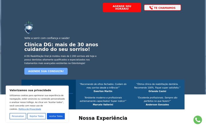 Ekraanipilt saidist dgreabilitacao.com.br
