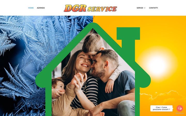Screenshot von dgrservicesrl.it