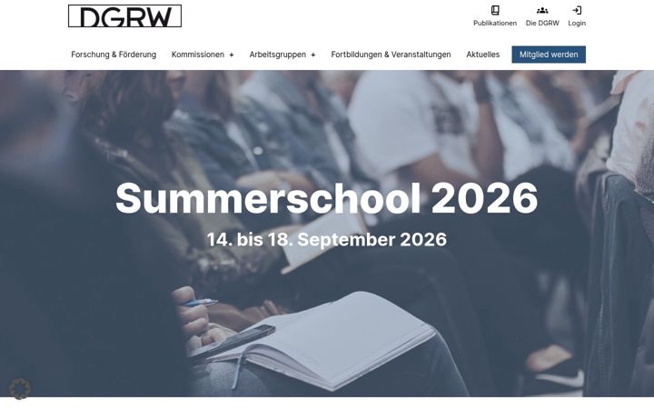 Skærmbillede af dgrw-online.de