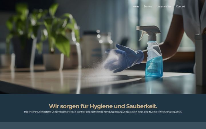 Screenshot di dgs-gebaeudeservice.de